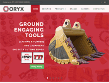 Tablet Screenshot of oryxae.com